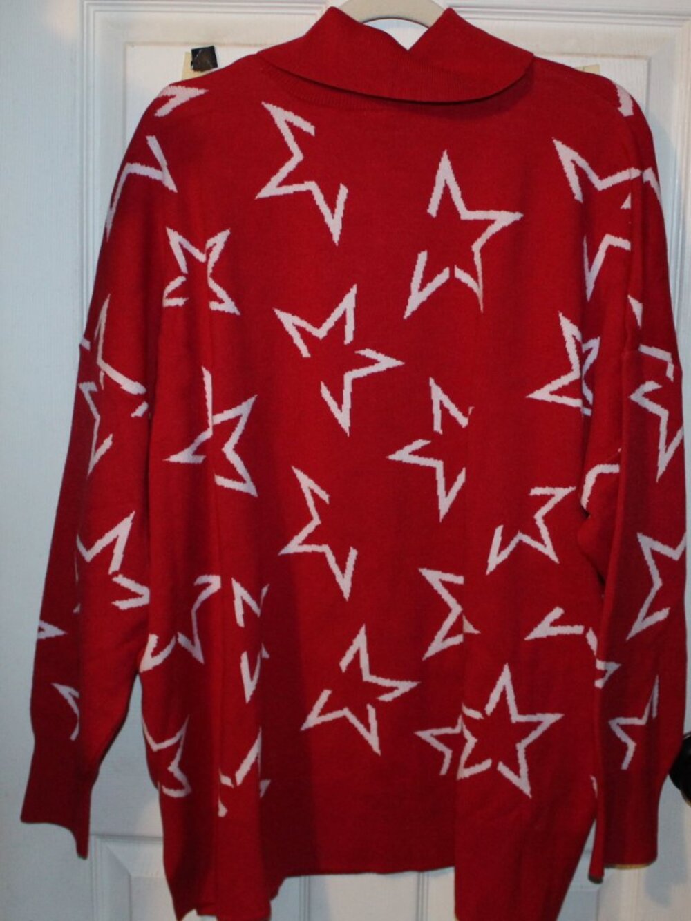 NWT Lane Bryant LIVI Stars sweater BEYOND WELL MADE! 26/28  NICE! - Picture 5 of 5